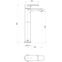 Товар: Смеситель для раковины beWash Bliss BVMM0BH123 Хром - фото 2 Смеситель для раковины beWash Bliss BVMM0BH123 Хром — фото 2, Смесители