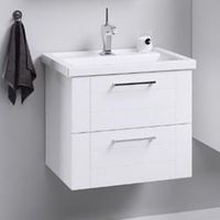 Товар: Тумба под раковину Aqwella Манчестер 60 MAN01062 подвесная Белый глянец - фото 2 Тумба под раковину Aqwella Манчестер 60 MAN01062 подвесная Белый глянец — фото 2, Мебель для ванной