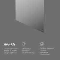 Зеркало AM.PM X-Joy 60 M85MOX10601S с подсветкой с ИК-сенсорным выключателем — фото 7, Зеркала в ванную комнату