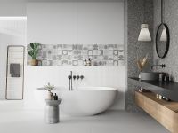 Керамическая плитка Gracia Ceramica Lane Grey Серый 03 010100001541 настенная 25х60 см — фото 9, Керамическая плитка