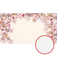 Фреска Ortograf Flora 31285 Фактура бархат FX Флизелин (5*2,7) Розовый/Разноцветный, Цветы — фото 1, Фрески