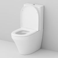 Унитаз компакт AM.PM Inspire CK50C1704W с гигиеническим душем и ершиком с бачком и сиденьем Микролифт — фото 7, Напольные унитазы