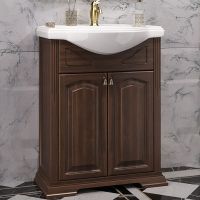 Тумба под раковину Opadiris Риспекто 65 00-00005814 Орех антикварный — фото 1, Мебель для ванной