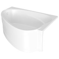 Акриловая ванна Marka One Love 185х135 R 01лв1813п без гидромассажа — фото 2, Ванны