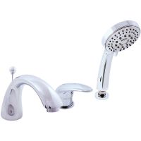 Смеситель на борт ванны Rav Slezak Dunaj D469.5S Хром — фото 1, Смесители