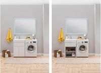 Товар: Тумба с раковиной Aquanet Токио 130 L 239215 Белая - фото 16 Тумба с раковиной Aquanet Токио 130 L 239215 Белая — фото 16, Тумбы с раковиной