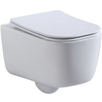 Унитаз beWash Schutz BKWHR002510 подвесной Белый с сиденьем Микролифт — фото 1, Унитазы