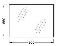 Товар: Зеркало Jacob Delafon Ove Sequoia 90 EB1083-NF подвесное - фото 4 Зеркало Jacob Delafon Ove Sequoia 90 EB1083-NF подвесное — фото 4, Мебель для ванной