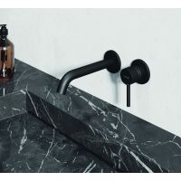 Смеситель для раковины Kludi Bozz 382443976 Черный матовый — фото 2, Смесители для раковины