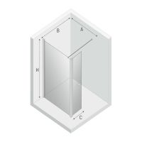 Товар: Душевая перегородка New Trendy New Soleo Black 60 K-0775 профиль Черный стекло прозрачное - фото 7 Душевая перегородка New Trendy New Soleo Black 60 K-0775 профиль Черный стекло прозрачное — фото 7, Душевые перегородки