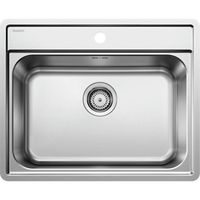 Кухонная мойка Blanco Lemis 6-IF Нержавеющая сталь полированная — фото 1, Кухонные мойки