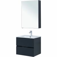 Товар: Комплект мебели для ванной Aquanet Алвита New 60 274219 подвесной Антрацит - фото 3 Комплект мебели для ванной Aquanet Алвита New 60 274219 подвесной Антрацит — фото 3, Комплекты мебели для ванной