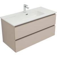 Товар: Тумба под раковину Aquanet Вега 2.0 100 337939 подвесная Бежевая - фото 4 Тумба под раковину Aquanet Вега 2.0 100 337939 подвесная Бежевая — фото 4, Мебель для ванной