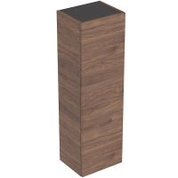 Шкаф пенал Geberit Smyle Square 36 500.361.JR.1 подвесной Пекан — фото 1, Пеналы для ванной комнаты