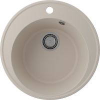 Кухонная мойка Ulgran Quartz Nora 485-02 Лен — фото 1, Кухонные мойки