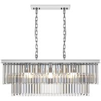 Подвесной светильник Maytoni Neoclassic Revero MOD085PL-08CH Прозрачный Хром — фото 3, Подвесные светильники