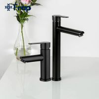 Смеситель для раковины Frap F10801-6 Черный матовый — фото 9, Смесители