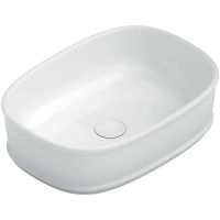 Раковина-чаша Kerama Marazzi Circo 50 CI.wb.50 Белая глянцевая — фото 1, Раковины накладные