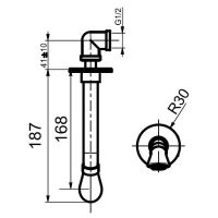 Товар: Излив для смесителя Webert Opera AC0983015 Хром - фото 2 Излив для смесителя Webert Opera AC0983015 Хром — фото 2, Изливы