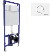 Инсталляция Berges Novum 040221 для унитаза с Белой клавишей смыва — фото 1, Инсталляции для унитазов