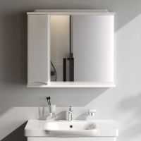 Товар: Зеркало со шкафом AM.PM Like 80 L M80MPL0801WG с подсветкой Белый - фото 3 Зеркало со шкафом AM.PM Like 80 L M80MPL0801WG с подсветкой Белый — фото 3, Мебель для ванной