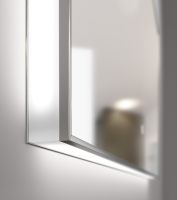 Зеркало SanVit Панорама 75 zpan75 с подсветкой с сенсорным выключателем — фото 2, Зеркала в ванную комнату