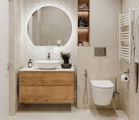 Тумба под раковину BelBagno Etna-H60 100 ETNA-H60-1000-2C-SO-RN-P подвесная Rovere Nature — фото 17, Тумбы под раковину