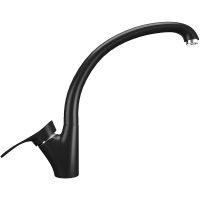 Смеситель для кухни Ulgran Classic U-001-344 Ультра-черный — фото 1, Смесители