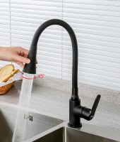 Смеситель для кухни Frap H17-6 F4417-6 Черный матовый — фото 18, Смесители для кухни