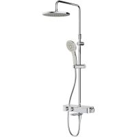 Душевая система AM.PM Inspire 2.0 F0750A500 с термостатом Хром — фото 1, Душевые стойки