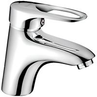 Смеситель для раковины Frap H04 F1004 Хром — фото 1, Смесители для раковины