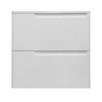 Тумба с раковиной Эстет Kare Luxe 60 ФР-00007074 подвесная Белая — фото 3, Тумбы с раковиной