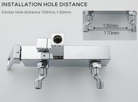 Душевая система Gappo G2418-1 Хром — фото 6, Душевые стойки