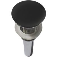 Донный клапан Vincea DBS-616MB click-clack Черный матовый — фото 2, Донные клапаны