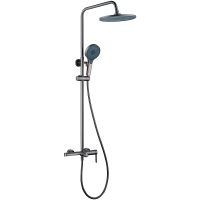 Душевая система Royce Voodoo RCS-113101GR Оружейная сталь — фото 1, Душевое оборудование. Душевая программа