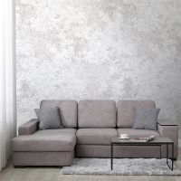 Обои Solo New York SL8633-12 Винил на флизелине (1,06*10) Серый, Штукатурка — фото 2, Обои для стен