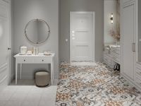 Ступень Cersanit Carpet темно-бежевый рельеф C-CP4A156D 29.8x29,8 см — фото 3, Керамогранит