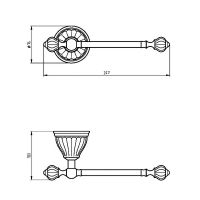 Товар: Держатель туалетной бумаги Migliore Olivia 17482 Хром Белый - фото 2 Держатель туалетной бумаги Migliore Olivia 17482 Хром Белый — фото 2, Держатели туалетной бумаги
