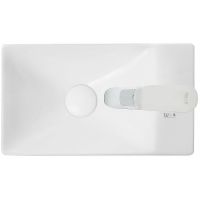 Раковина WeltWasser Aisbach 5111 R 37 10000004592 Белый глянец — фото 2, Мини-раковины