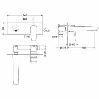 Смеситель для раковины Aquatek Бетта AQ1113CR Хром — фото 8, Смесители для раковины