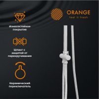 Душевая система Orange O-Shower OW02w Белый глянец — фото 11, Душевое оборудование. Душевая программа