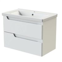 Товар: Тумба с раковиной Orange Milano 80-02 ТР-МR 80 подвесная Белая - фото 2 Тумба с раковиной Orange Milano 80-02 ТР-МR 80 подвесная Белая — фото 2, Тумбы с раковиной