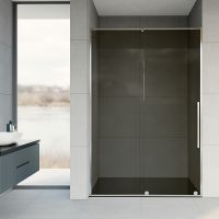 Душевая дверь Vincea Arno 120 VPS-1A120CG профиль Хром стекло тонированное — фото 2, Душевые двери в нишу