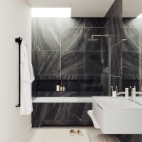 Товар: Шторка на ванну Maybah Glass MGV-93-5у 700x1400 в узком профиле Хром матовый стекло сатиновое - фото 2 Шторка на ванну Maybah Glass MGV-93-5у 700x1400 в узком профиле Хром матовый стекло сатиновое — фото 2, Неподвижные шторки для ванной