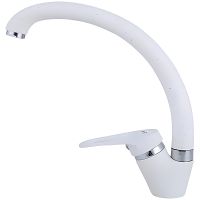 Смеситель для кухни Frap F4113-8 Белый — фото 1, Смесители для кухни