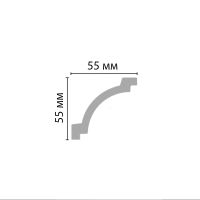 Карниз Decomaster 96516 2400x55x55 мм — фото 2, Карнизы