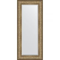 Зеркало Evoform Exclusive 140х60 BY 3529 с фацетом в багетной раме - Виньетка античная бронза 109 мм — фото 1, Мебель для ванной