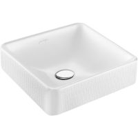 Раковина-чаша Jacob Delafon Vox Signature 40 EVG102-PT3 Лозоплетение — фото 1, Раковины накладные