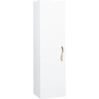 Шкаф пенал Bellezza Римини 35 L 4629504182010 подвесной Белый — фото 1, Пеналы для ванной комнаты