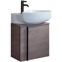 Тумба под раковину Jacob Delafon Nouvelle Vague 45 R EB3045D-E73 подвесная Фактурный дуб — фото 1, Тумбы под раковину